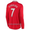 Camiseta de fútbol Manga Larga Manchester United Ronaldo 7 Primera Equipación 2022-23 - Hombre